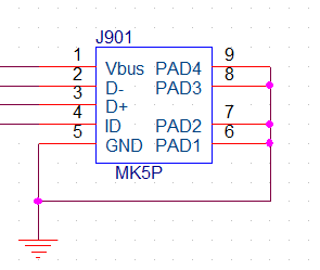 USB 电气信号